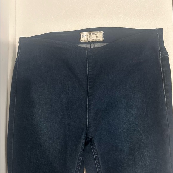 We The Free Flare Jeans in Denim Blue - Picture 4 of 5